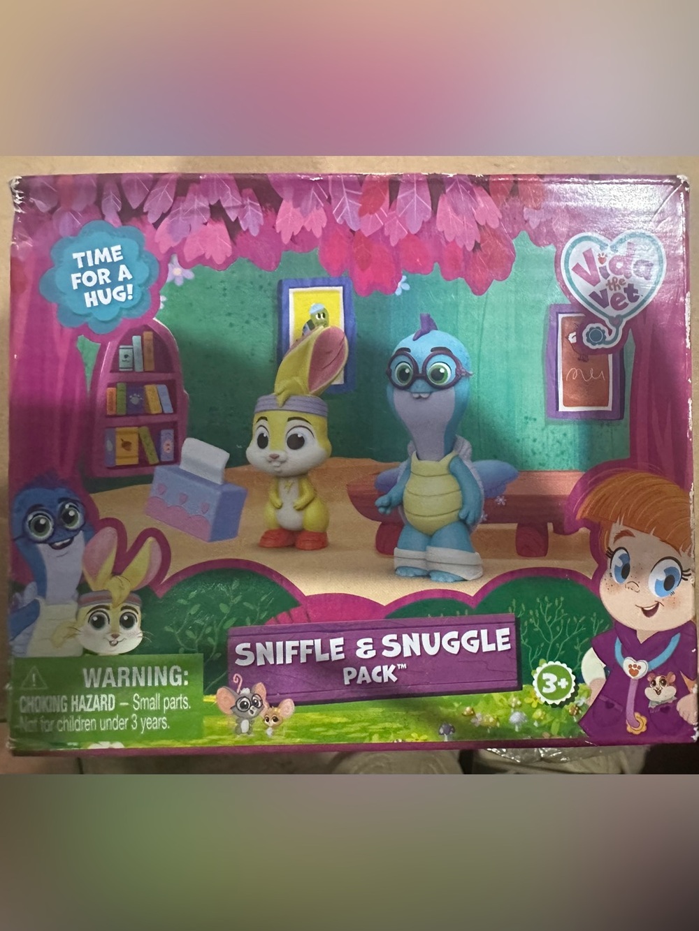 Vida the Vet Sniffle & Snuggle Pack with Zig Zag & Tidbit Figures